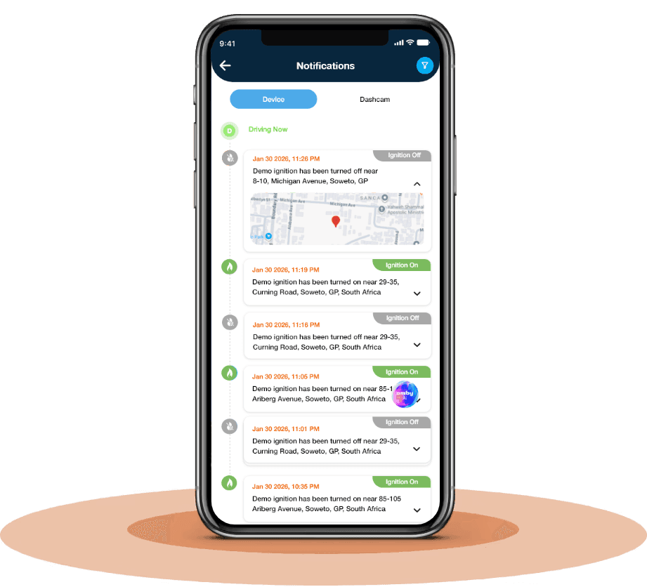 Real-time tracking